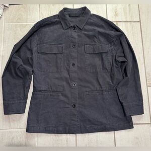 Jenni Kayne Corduroy Ranger Jacket Medium‎ Washed Black